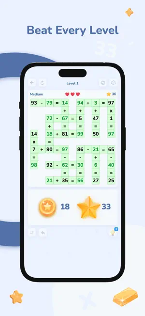Math Cross: Brain Puzzle screenshot 3