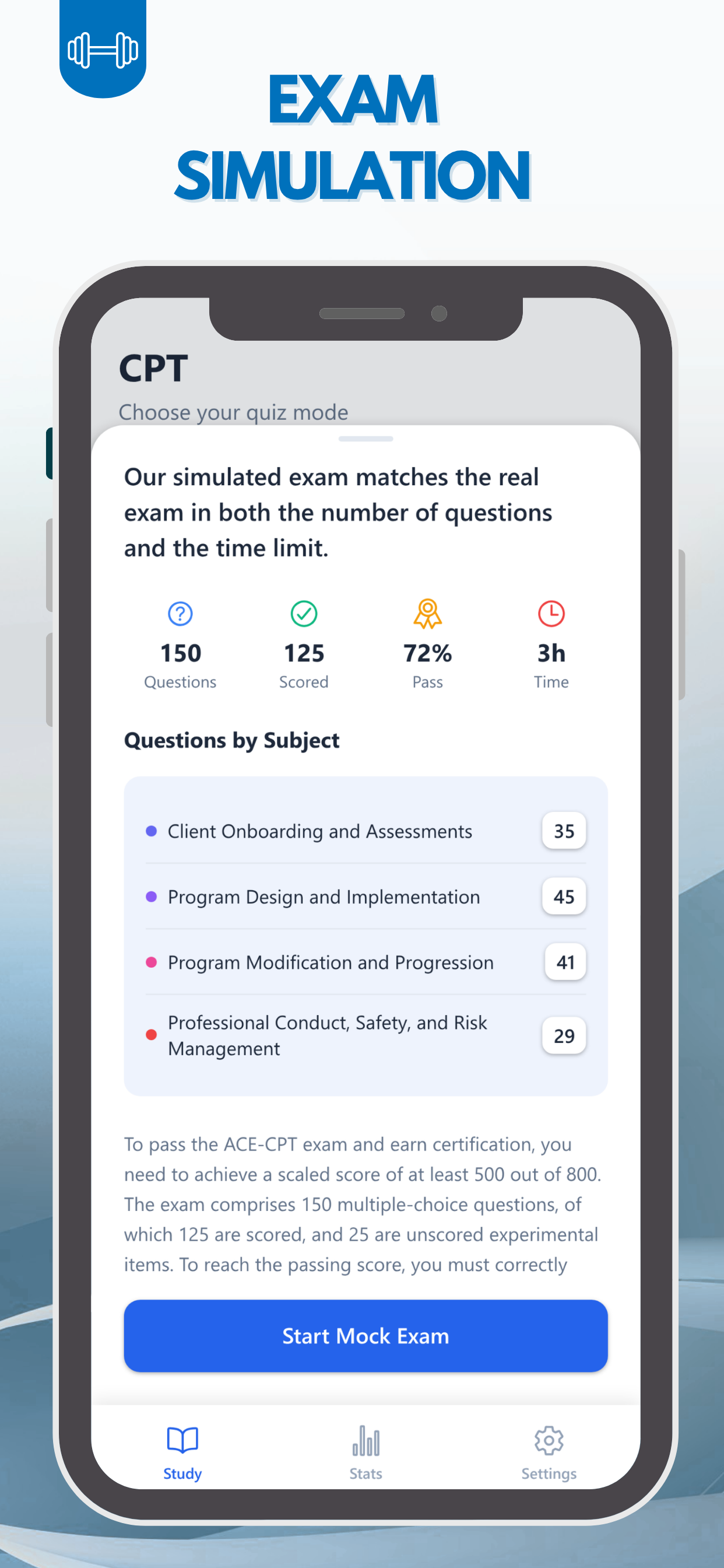 ACE CPT Fitness Exam Prep 2026 screenshot 4