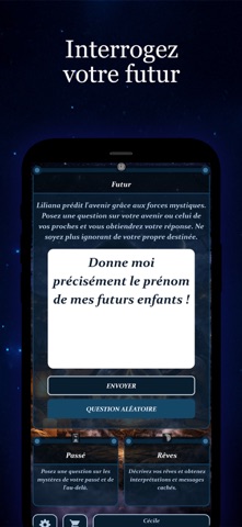 Liliana voyance mystique screenshot