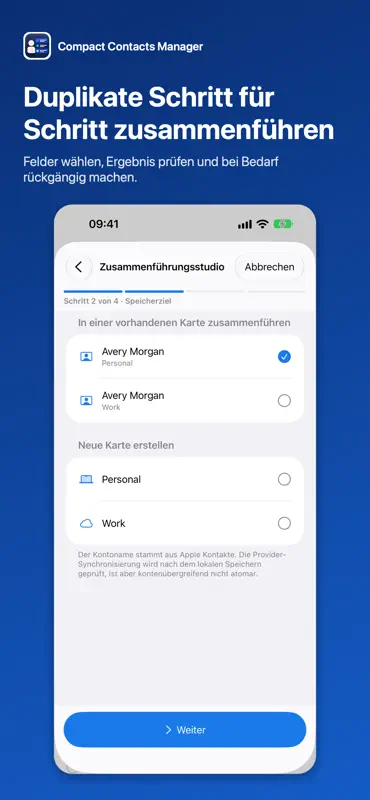 Compact Contacts Manager screenshot 5 of 5