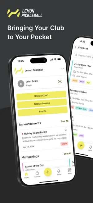 Lemon Pickleball screenshot 1