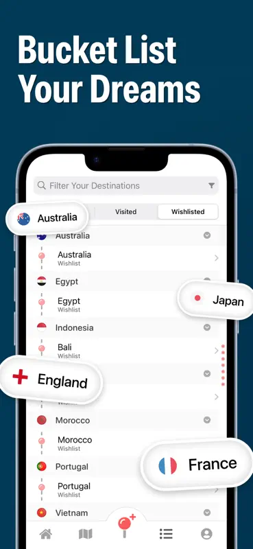 Pin Traveler: Travel Tracker screenshot 7 of 9