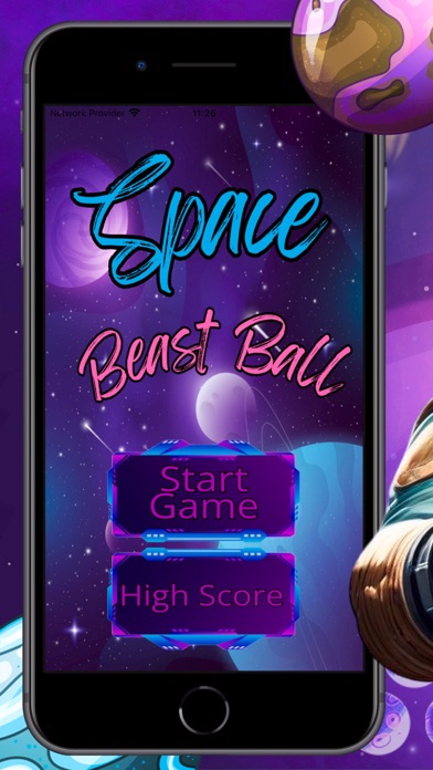 Space Beast Ball Screenshot