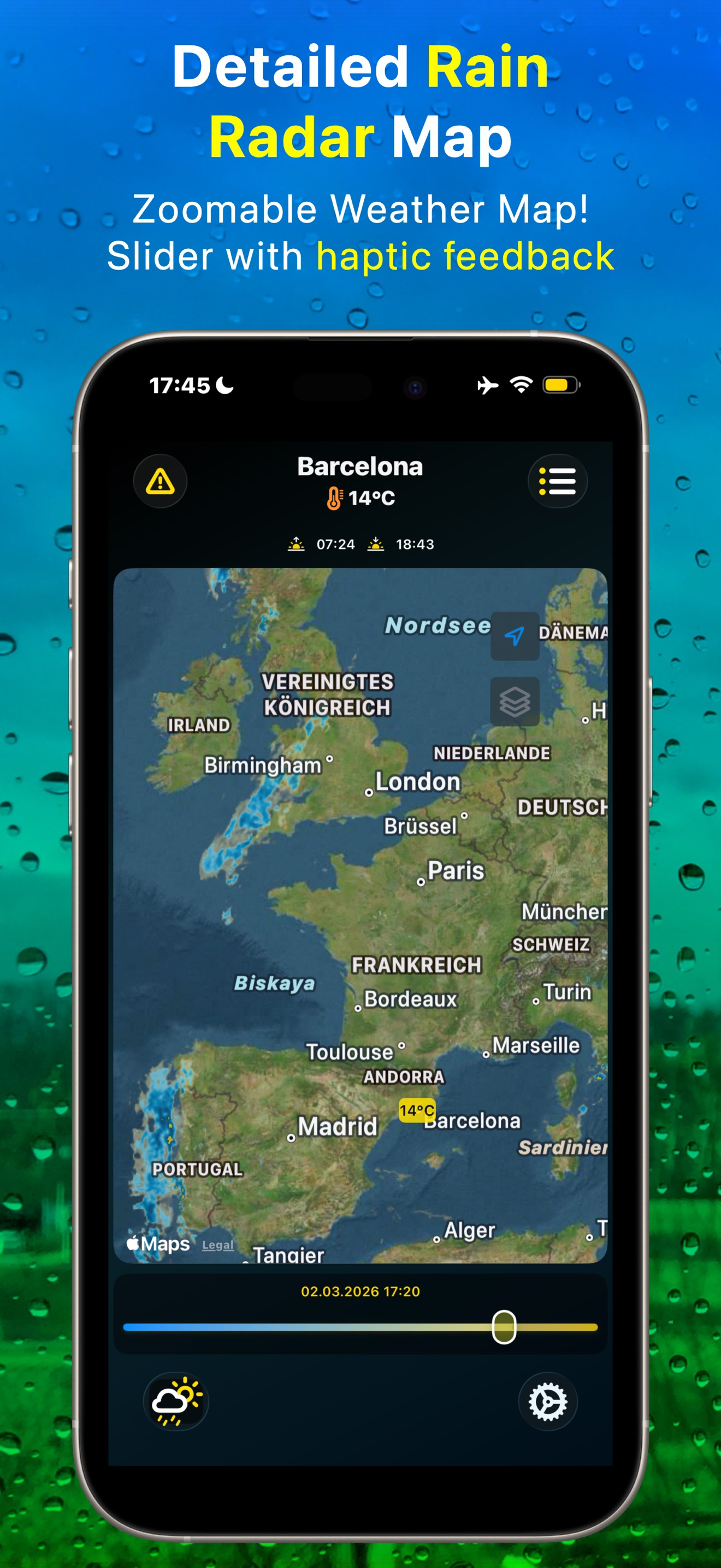 Rain Viewer: Radar & Layers