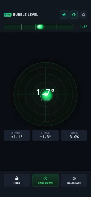 Bubble Level: Spirit & Angle screenshot 1