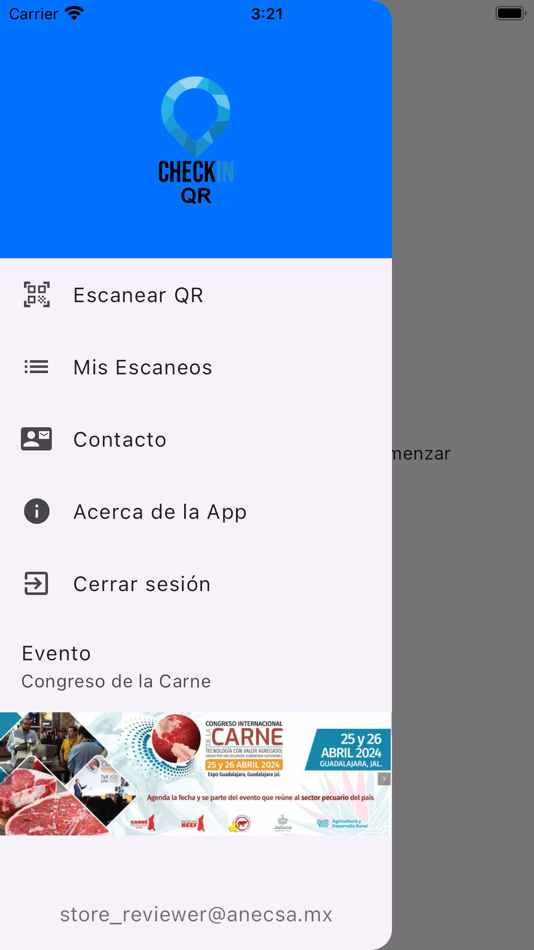 #2. CheckIn QR (iOS) 由: ARTURO BLANCO GARCIA