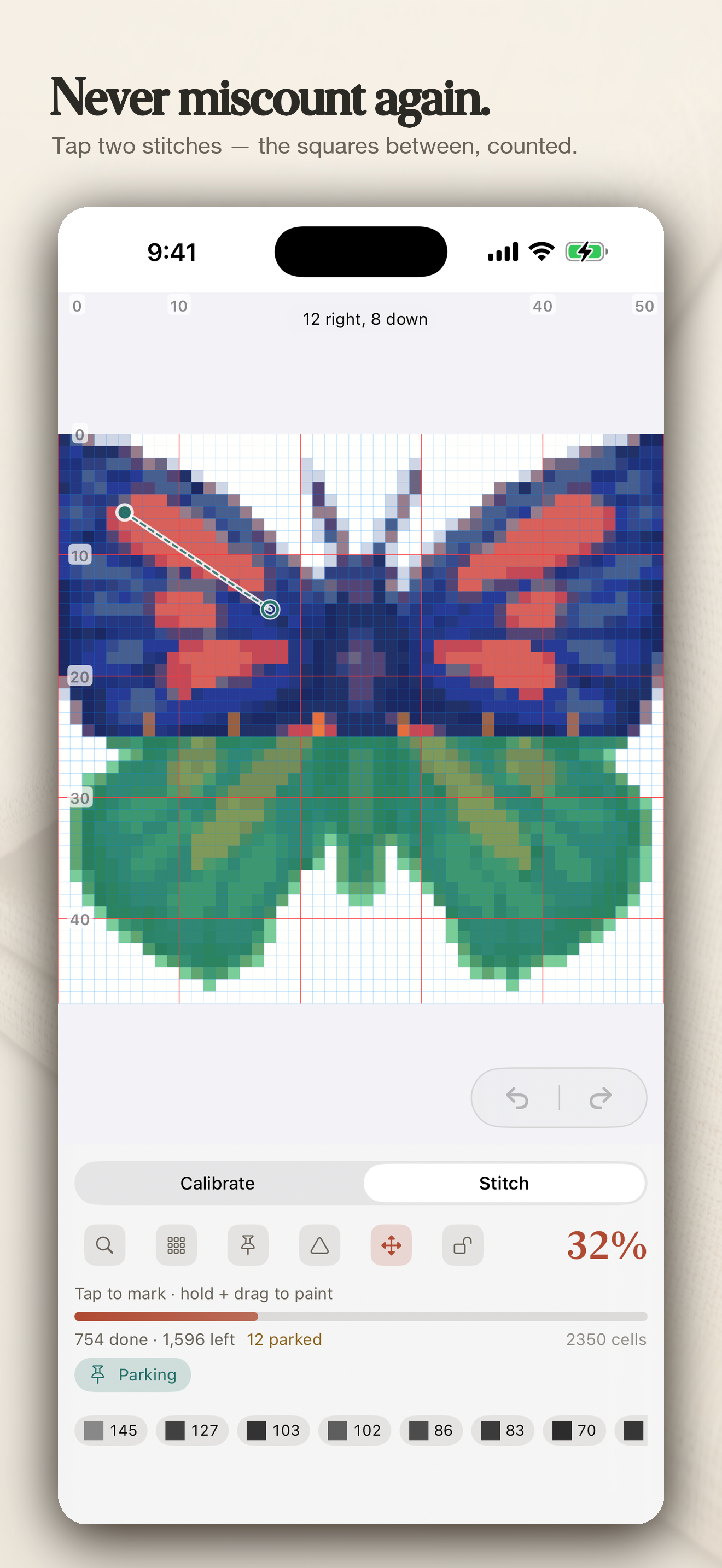 Stitchwork: Cross Stitch Chart screenshot 3