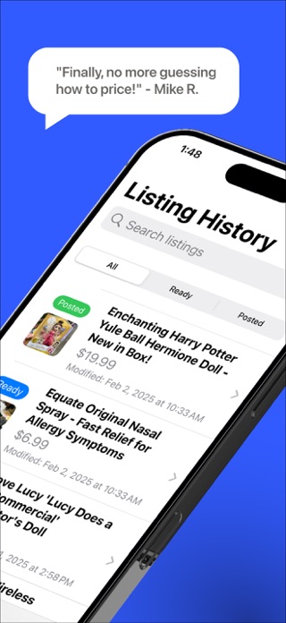 QuickList AI Listing Assistant Screenshot 9 of 10