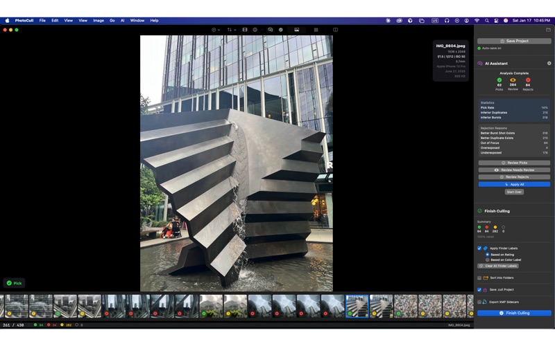 Photo Cull Pro screenshot
