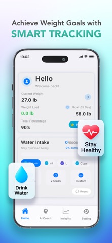 OoptiFit: Weight Tracker Screenshot 1 of 6