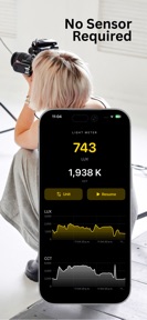 Light Meter: LuxoMetric CCT EV screenshot