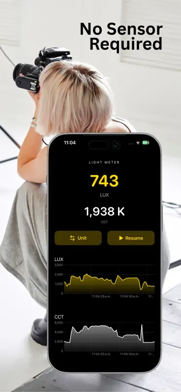 Light Meter: LuxoMetric CCT EV screenshot 3 of 3