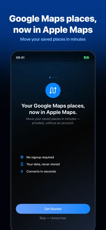 GoToAppleMaps: Place Transfer screenshot 1 of 8