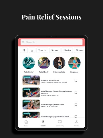 ZGYM iPad screenshot