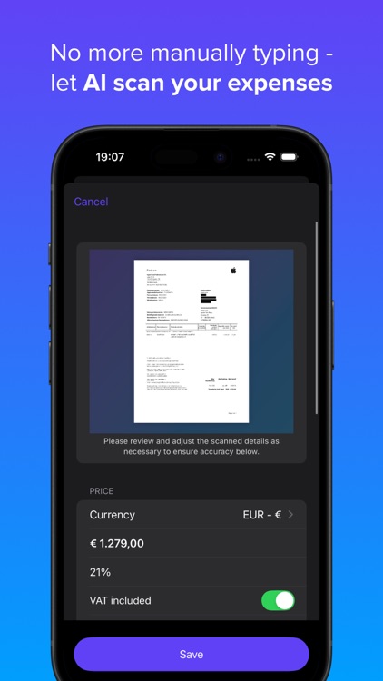 Xpensemap: Never lose receipts screenshot-4