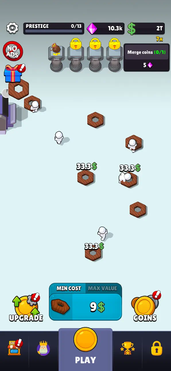 Coin Flip Master iOS Mod IPA screenshot 1 - iOS game interface