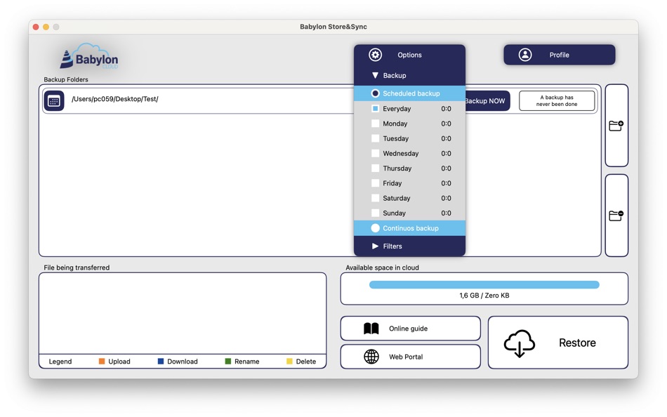 #4. Babylon Store and Sync (macOS) 由: Babylon Cloud