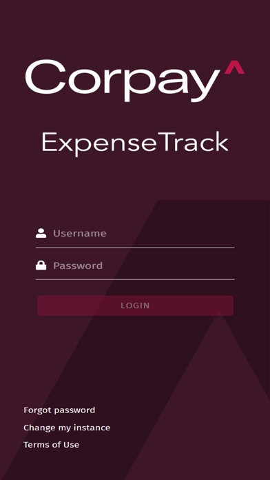 Corpay Expense Track Screenshot