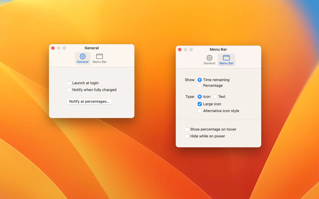 #3. Battery Indicator (macOS) 由: Sindre Sorhus