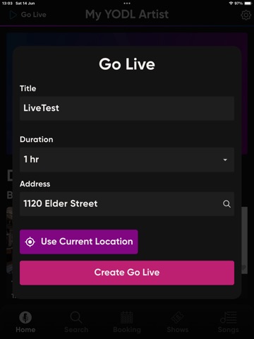 Yodl Music iPad screenshot