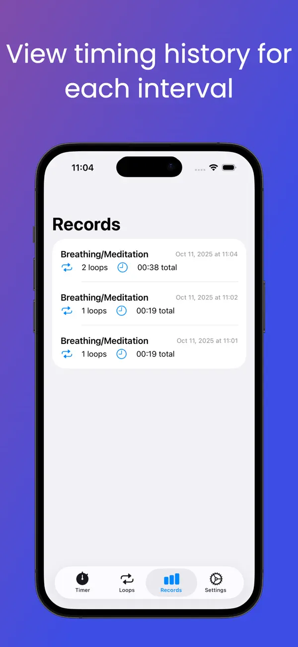 #4. SmartLoop Timer (iOS) di: 文睿 李