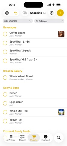 Meinkaufen screenshot