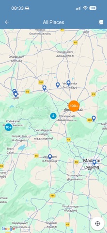 Dindigul District Places Screenshot 4