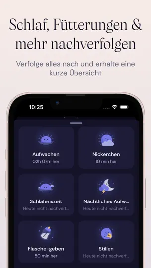 Screenshot von Napper: Schlafplan & Geräusche auf dem iPhone 2