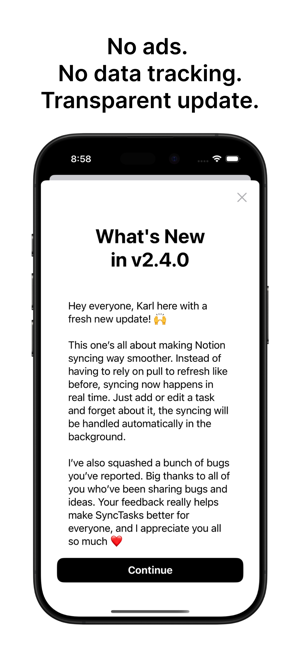 ‎SyncTasks Screenshot