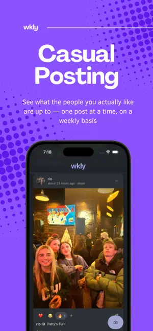 wkly - Casual Posting screenshot 1
