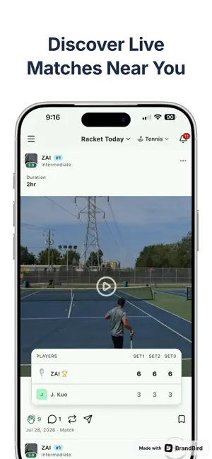 Racket - Tennis & Pickleball screenshot 3