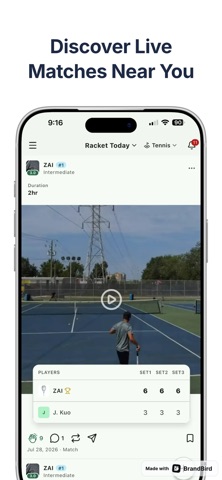 Racket - Tennis & Pickleball Screenshot 3 of 9