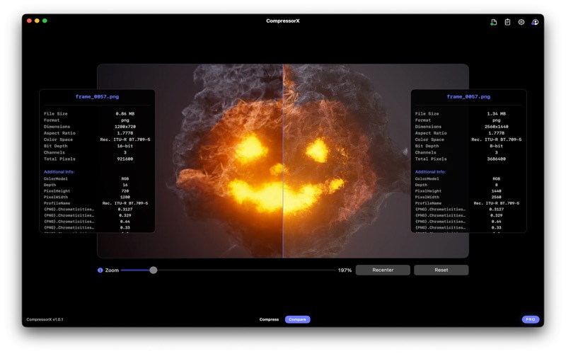 CompressorX screenshot