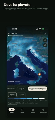 Gljivar — previsioni funghi iPhone screenshot 2