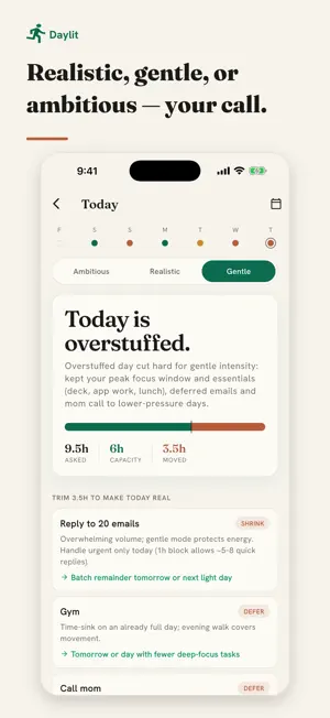 Daylit: Honest Daily Planner screenshot 3