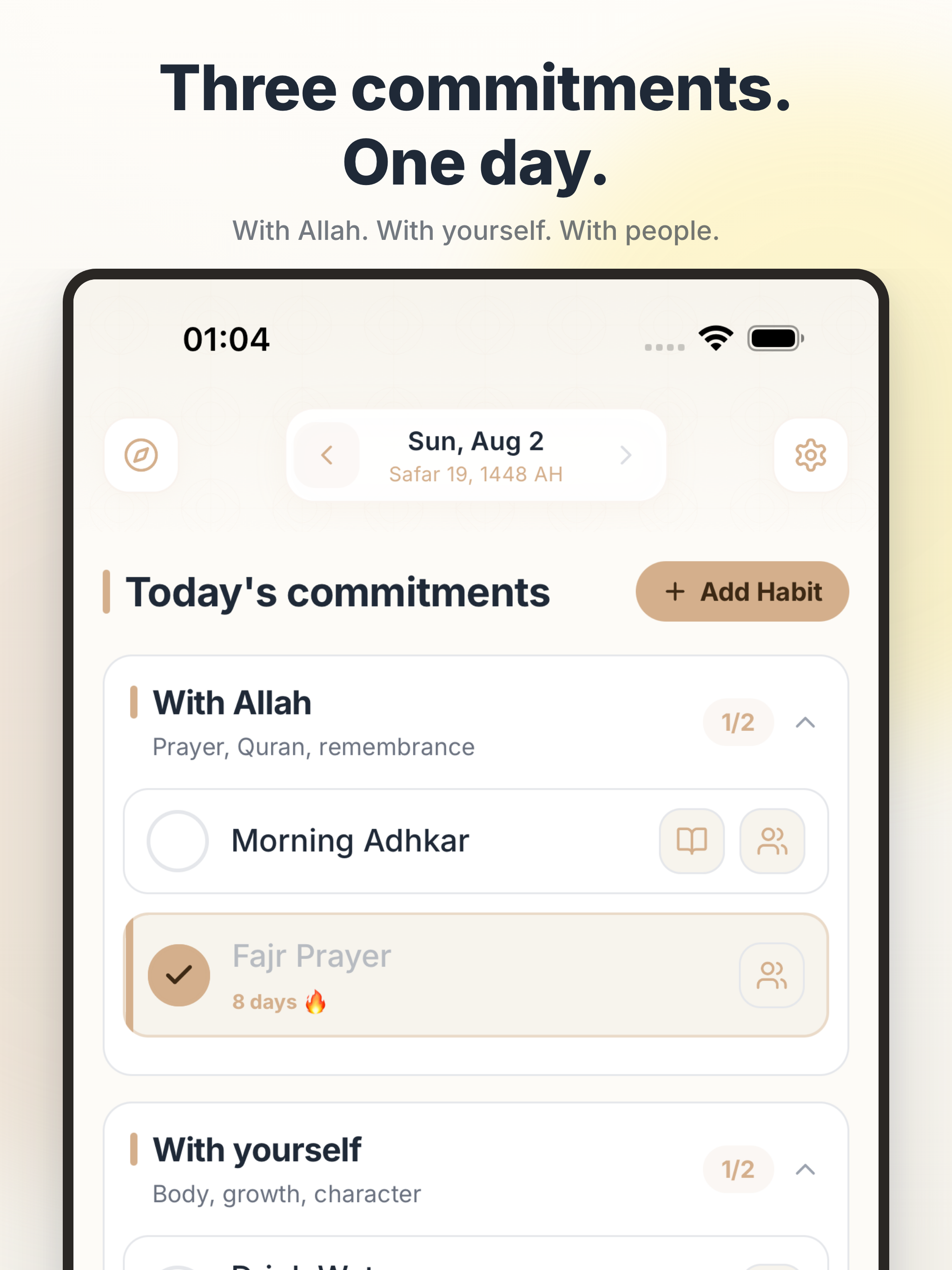 BetterMuslim - Islamic Habits screenshot 7