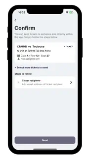 crmhb tickets iPhone Captures Décran 4