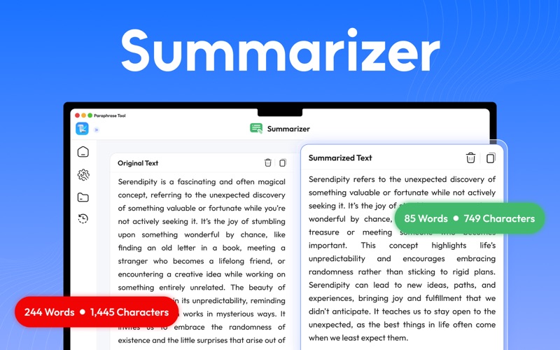 Paraphrase Tool : AI Detector iPhone screenshot