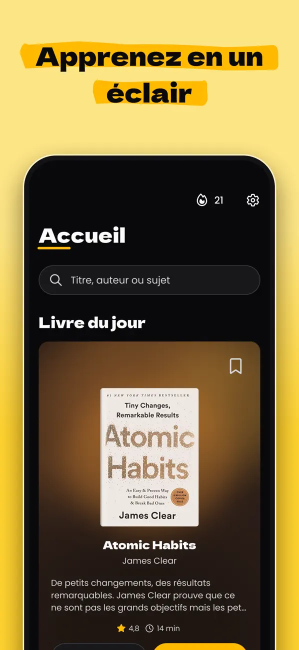 Screenshot #1 pour The Goal: Book Summaries