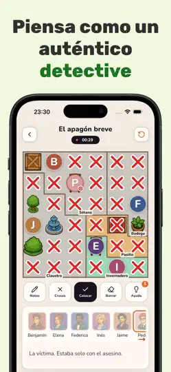 Captura de pantalla de Enigmic: Casos De Crímenes en iPhone 4