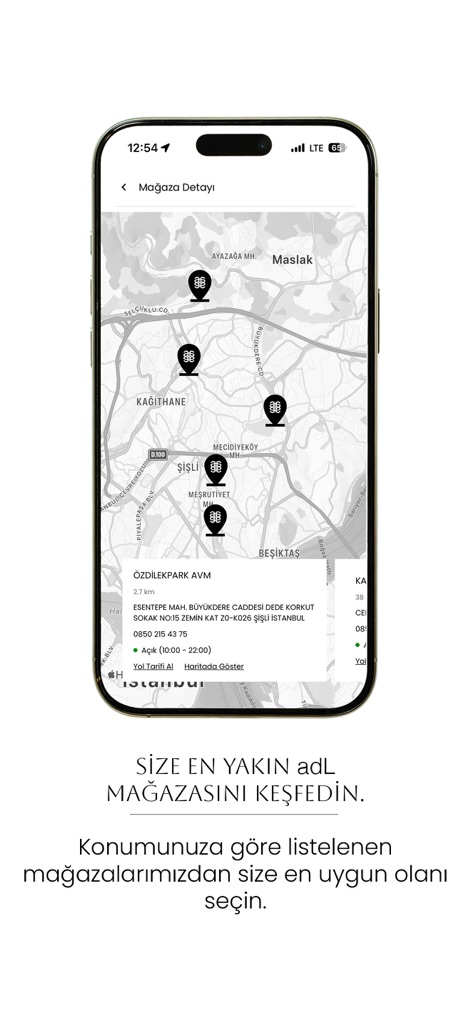 adL - Fashion - Pinpoint the closest adL boutiques on an interactive map, complete with comprehensive store information such as addresses and operating hours.