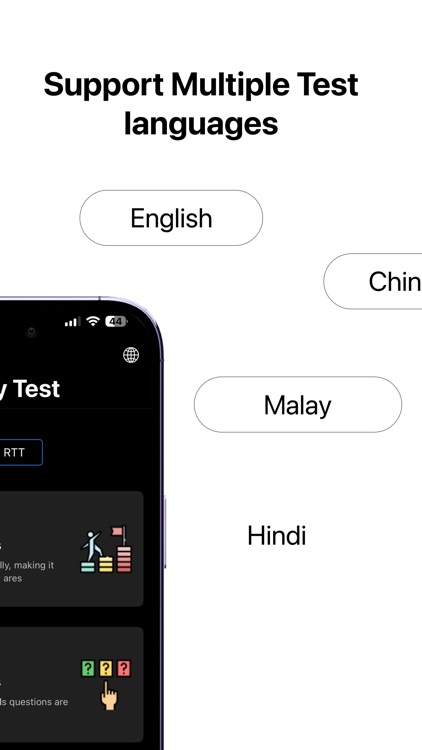 BTT, FTT, RTT - Theory Test SG