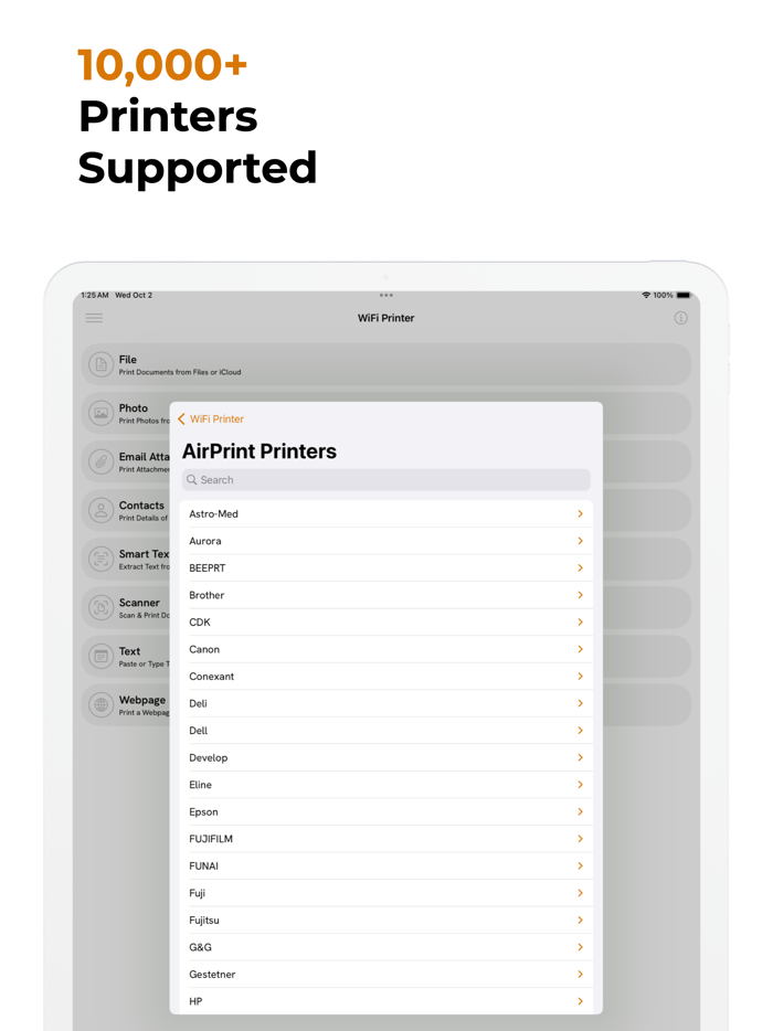 Smart Printer Mobile Scan