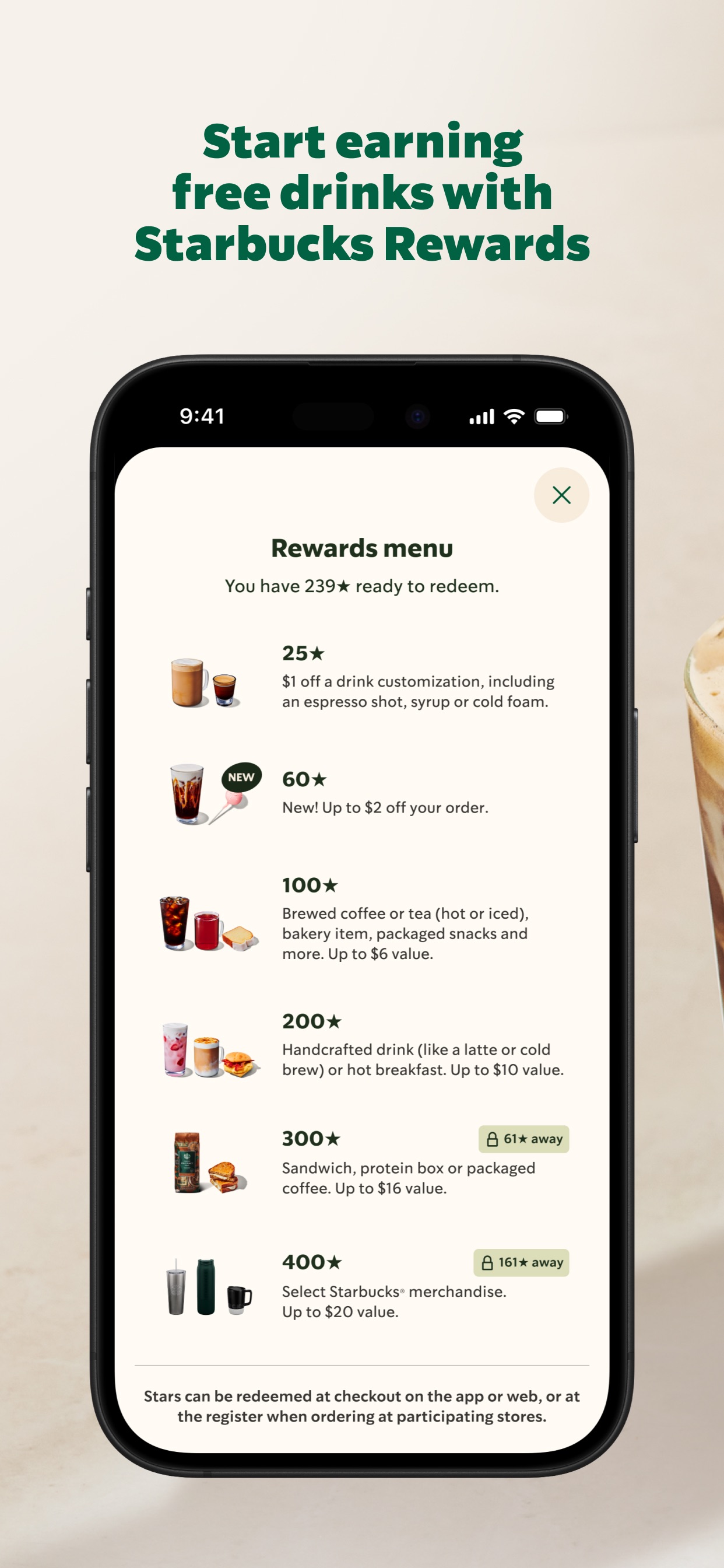 Starbucks screenshot 3