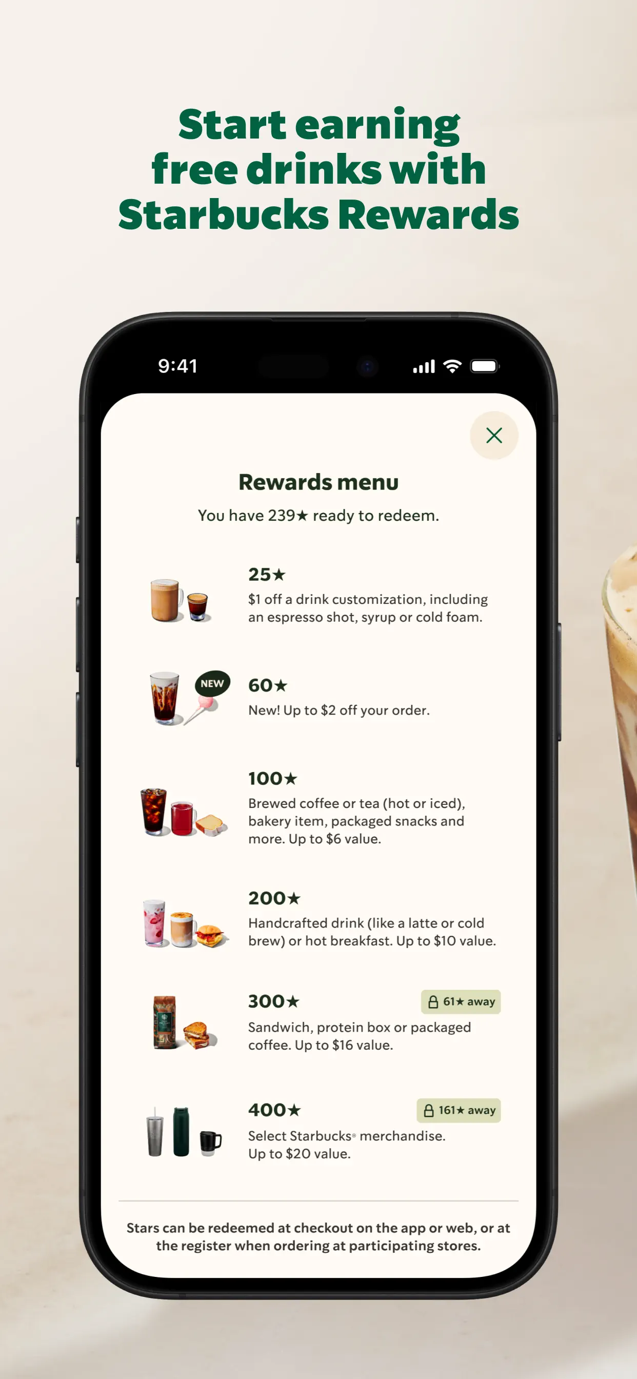 Starbucks screenshot 3
