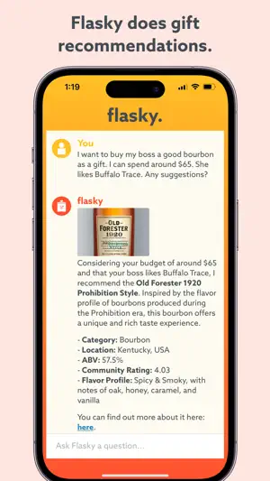 Flasky: Liquor Recommendations screenshot 3