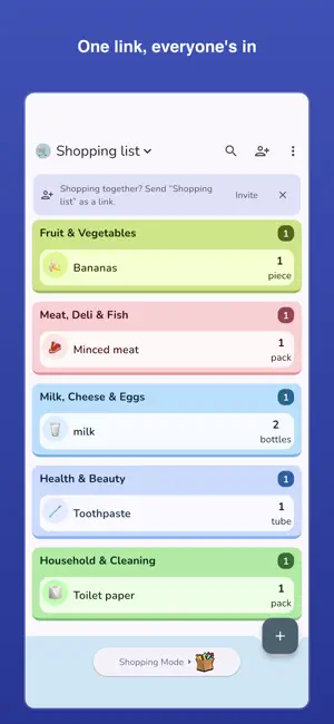 GroupGrocer Shopping App screenshot 1
