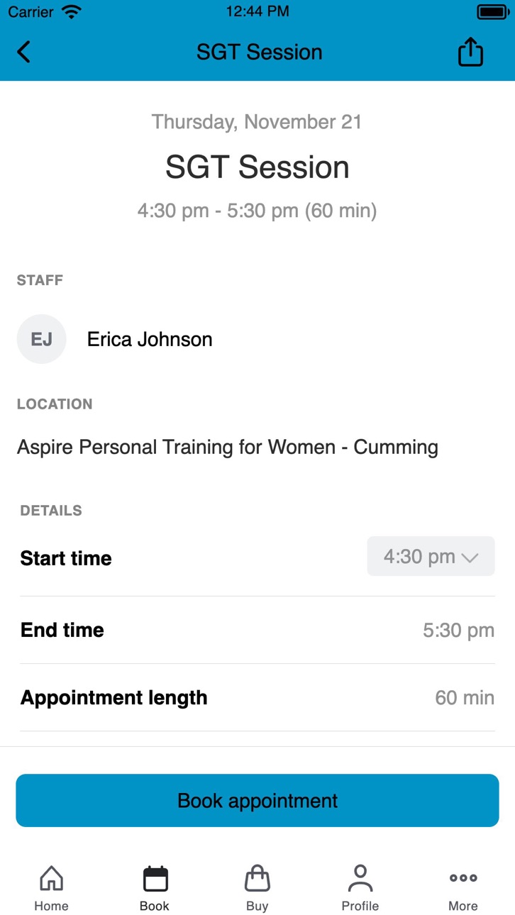 iPhone screenshot