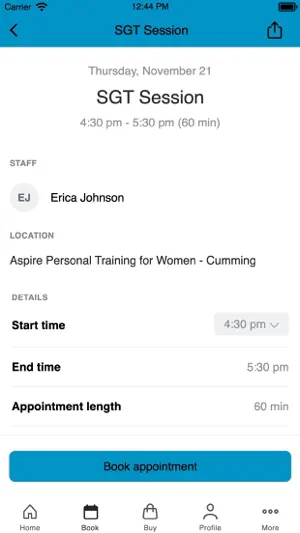 Aspire PT for Women screenshot 3