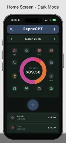 ExpnzGPT - Expense Tracker Screenshot 2 of 5